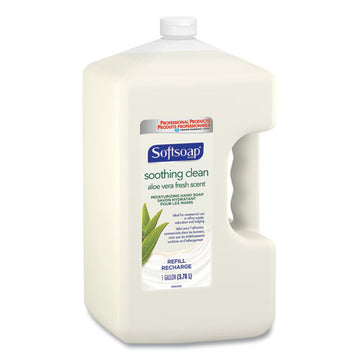 Softsoap® Liquid Hand Soap Refill With Aloe, Aloe Vera Fresh Scent, 1 Gal Refill Bottle freeshipping - TVN Wholesale